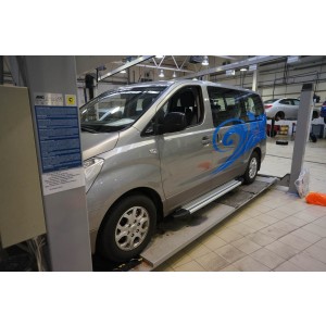 Can Otomotiv HYH1.48.1240 пороги алюминиевые (Brillant) Hyundai H1 (2007-) (серебр)