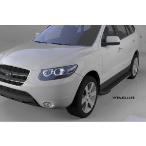 Can Otomotiv HYSA.52.1198 пороги алюминиевые (Onyx) Hyundai Santa Fe (2006-2010-2012) кроме Тагаз