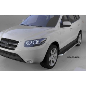Can Otomotiv HYSA.55.1198 пороги алюминиевые (Ring) Hyundai Santa Fe (2006-2010-2012) кроме Тагаз