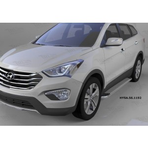 Can Otomotiv HYSA.56.1192 пороги алюминиевые (Opal) Hyundai Santa Fe (2012-/2013-/2015-)