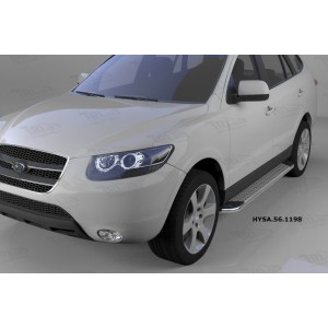 Can Otomotiv HYSA.56.1198 пороги алюминиевые (Opal) Hyundai Santa Fe (2006-2010-2012) кроме Тагаз