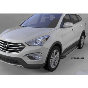 Can Otomotiv HYSA.57.1192 пороги алюминиевые (Topaz) Hyundai Santa Fe (2012-/2013-2015-)