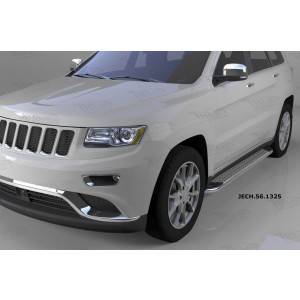 Can Otomotiv JECH.56.1325 пороги алюминиевые (Opal) Jeep Grand Cherokee (2011-) (кроме SRT)