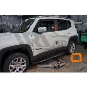 Can Otomotiv JERE.52.1521 пороги алюминиевые (Onyx) Jeep Renegade (2015-)