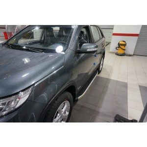Can Otomotiv KISO.47.1388 пороги алюминиевые (Alyans) KIA Sorento (2012-)