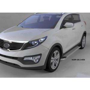 Can Otomotiv KISP.56.1455 пороги алюминиевые (Opal) Hyundai ix35 (2009-2015)