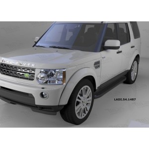 Can Otomotiv LADI.54.1487 пороги алюминиевые (Sapphire Black) Land Rover Discovery 4 (2010-)