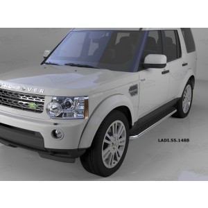 Can Otomotiv LADI.55.1488 пороги алюминиевые (Ring) Land Rover Discovery 3 (2008-2010)