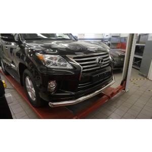 Can Otomotiv LE57.33.1579 защита переднего бампера Lexus LX570 (2014-2015) (одинарная) d 76