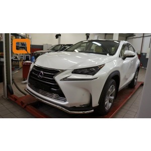 Can Otomotiv LENX.33.4609 защита переднего бампера Lexus NX 200 (2014-) (одинарная) d 42