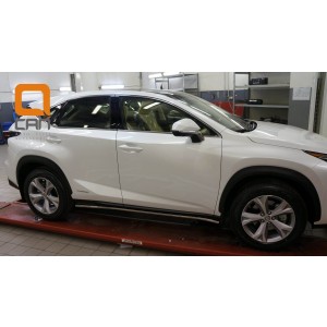 Can Otomotiv LENX.43.4612 защита штатных порогов Lexus NX 200 (2014-) d 42