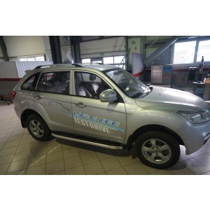 Can Otomotiv LIFA.47.7550 пороги алюминиевые (Alyans) Lifan X60 (2011-)