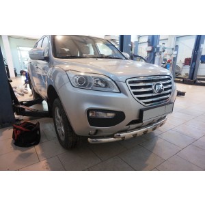 Can Otomotiv LIX6.33.8883 защита переднего бампера Lifan X60 (2013-) (Shark) d 60/60