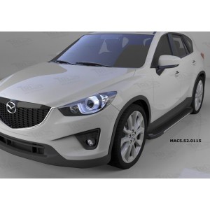 Can Otomotiv MAC5.52.0115 пороги алюминиевые (Onyx) Mazda CX5 (2012-2015 /2015-)