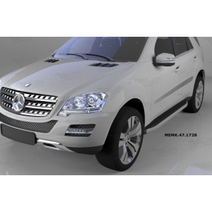 Can Otomotiv MEMK.47.1728 пороги алюминиевые (Alyans) Mercedes ML W164 (2006-2011)