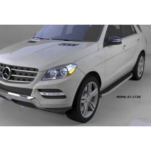 Can Otomotiv MEML.47.1729 пороги алюминиевые (Alyans) Mercedes ML W166 (2011-)