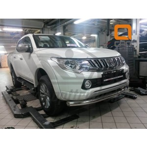 Can Otomotiv MIL2.33.1953 защита переднего бампера Mitsubishi L200 (2015-) (одинарная) d76