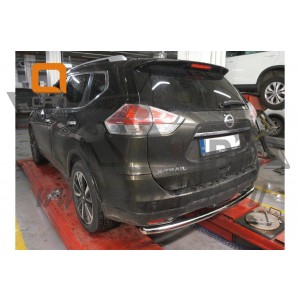 Can Otomotiv NIXT.57.2169 защита заднего бампера Nissan X-Trail (2014-) (одинарная) d 60
