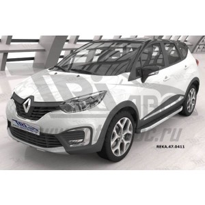 Can Otomotiv REKA.47.0411 пороги алюминиевые (Alyans) Renault Kaptur (2016-)