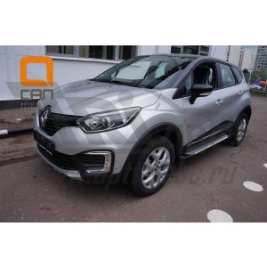 Can Otomotiv REKA.51.0411 пороги алюминиевые (Sapphire Silver) Renault Kaptur (2016-)