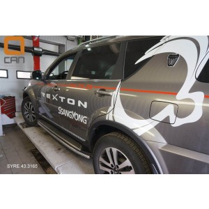 Can Otomotiv SYRE.43.3165 защита штатных порогов SsangYong Rexton (2012-) d 42