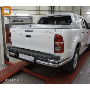 Can Otomotiv TOHI.53.4154 защита заднего бампера Toyota Hilux (2012-2015) (уголки) d 76/42