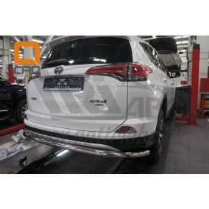 Can Otomotiv TOR4.55.3573 защита заднего бампера Toyota RAV4 (2016-) (одинарная) d60