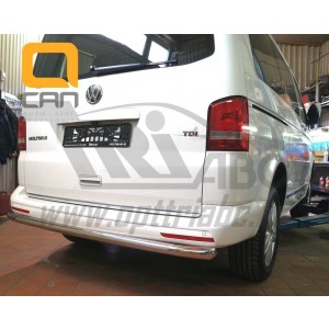 Can Otomotiv VWT5.57.3819 защита заднего бампера Volkswagen T5 /T6 (2012-) (одинарная) d 60