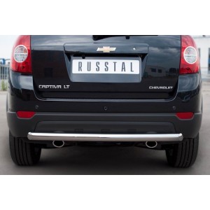 Руссталь CHCZ-000831 защита заднего бампера d63 (дуга) на Chevrolet Captiva 2011-2013