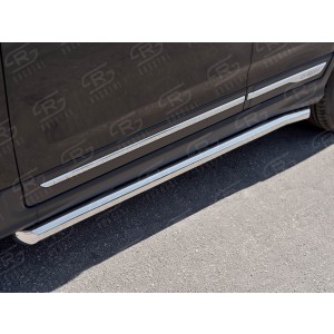 Руссталь CT5T-0022641 пороги труба d63 (вариант 1) на Chery Tiggo 5 2014
