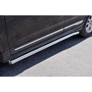 Руссталь CT5T-0022643 пороги труба d63 (вариант 3) на Chery Tiggo 5 2014