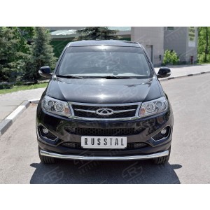 Руссталь CT5Z-002260 защита переднего бампера d63 секция на Chery Tiggo 5 2014