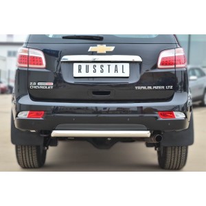 Руссталь CTRZ-001513 защита заднего бампера d63 (дуга) на Chevrolet Trailblazer 2012-