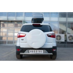 Руссталь FEZ-002061 защита заднего бампера d75х42 (дуга) на Ford Ecosport 2014-