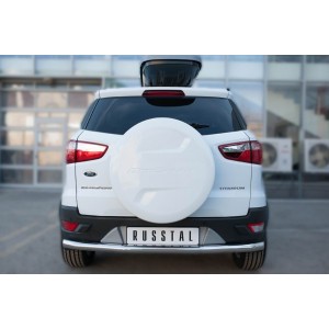 Руссталь FEZ-002062 защита заднего бампера d63 (секции) на Ford Ecosport 2014-