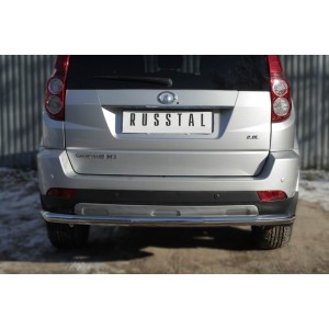 Руссталь GWH3Z-001949 защита заднего бампера d63 (секции) на Great Wall Hover H3 2014-