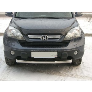 Руссталь HCZ-000193 защита переднего бампера d63 на Honda CR-V дв. 2,0 2006-2009