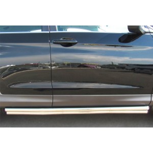Руссталь HVT-001339 пороги труба d42_ 42 (секции) на Honda CR-V дв. 2.0 2013-