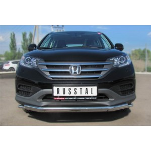 Руссталь HVZ-001335 защита переднего бампера d42_ 42 (секции) на Honda CR-V дв. 2.0 2013-