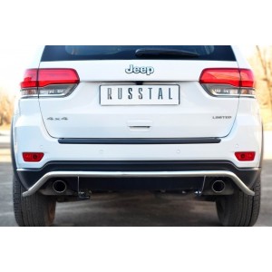 Руссталь JGCZ-001533 защита заднего бампера d42 (волна) на Jeep Grand Cherokee 2013-