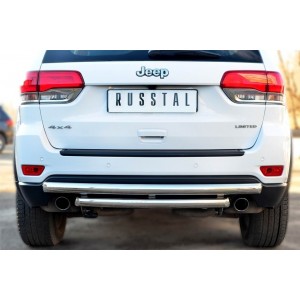 Руссталь JGCZ-001534 защита заднего бампера d63 (дуга) d63 (дуга) на Jeep Grand Cherokee 2013-
