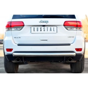 Руссталь JGCZ-001535 защита заднего бампера d76 (дуга) на Jeep Grand Cherokee 2013-