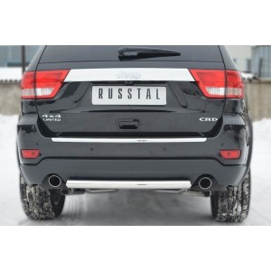 Руссталь JGZ-001199 защита заднего бампера d63 (дуга) на Jeep Grand Cherokee 2012