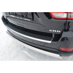 Руссталь JGZ-001201 защита заднего бампера 75х42 овал на Jeep Grand Cherokee 2012