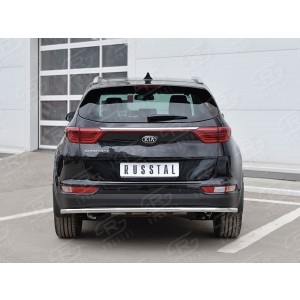 Руссталь KSZ-002293 защита заднего бампера d42 секция на KIA Sportage 2016-