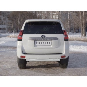 Руссталь LCPZ-002869 защита заднего бампера d76 дуга на Toyota LC Prado 150 2017-