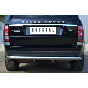 Руссталь LRV-001445 защита заднего бампера d63 (секции) на Land Rover Vogue 2013