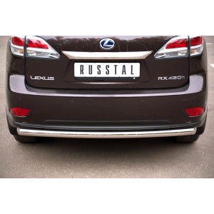 Руссталь LRXZ-000409 защита заднего бампера d63 (дуга) на Lexus RX270-350-450 2009-