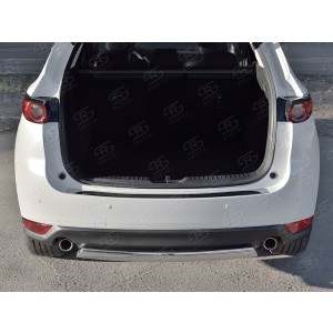 Руссталь M5N-002802 накладка на задний бампер (лист нерж зеркальный) на Mazda CX-5 2017-