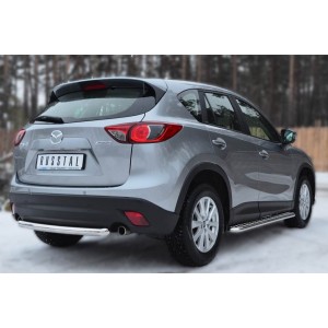 Руссталь M5Z-001140 защита заднего бампера d63 (дуга) на Mazda CX-5 2011-